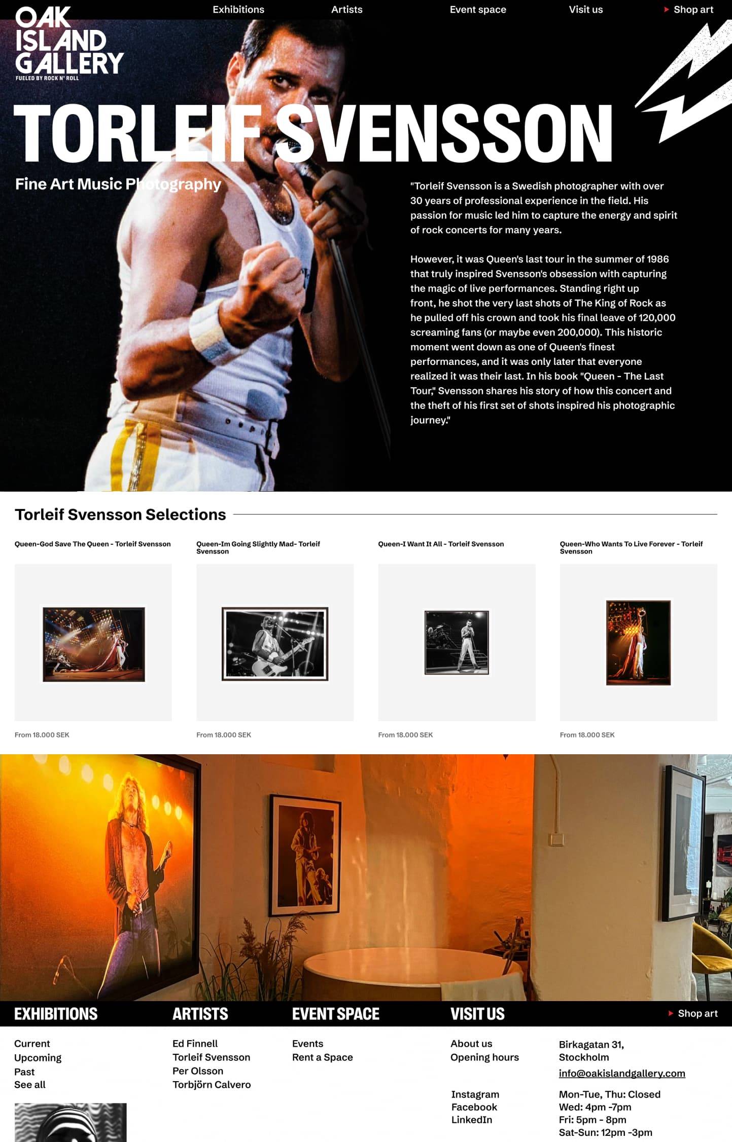 oakisland website design